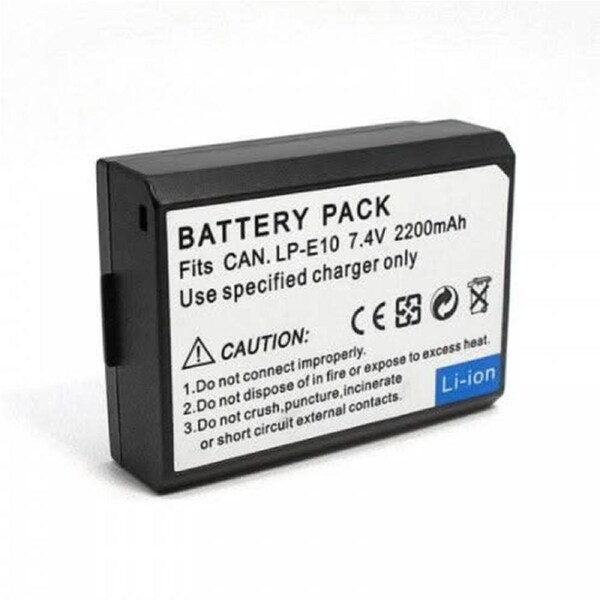 LP-E10 Compatible Battery For Canon EOS 1500D 1300D 1100D Kiss X50