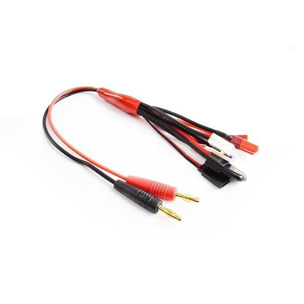 Banana Plug to Deans, Futaba, JST & Tamiya Charge Lead