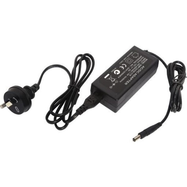 12V DC 5A Desktop Power Adapter with 2.5 DC plug