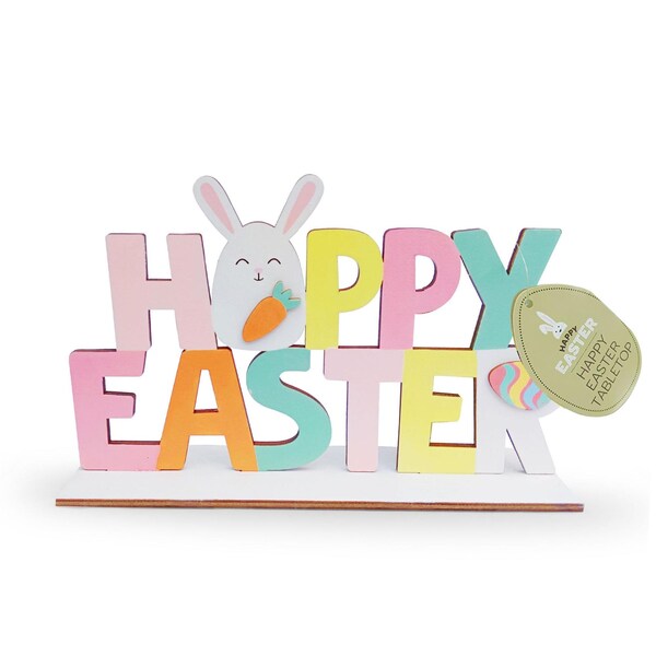 Easter Tabletop Decoration Happy Easter each