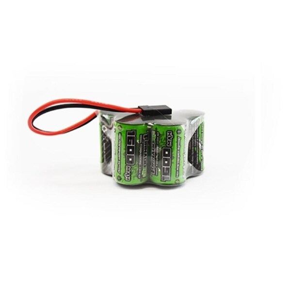 6V 1600mAh Ni-Mh Battery Hump Pack with JR Connector