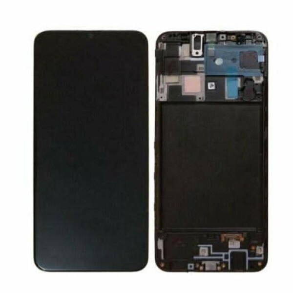 Samsung Galaxy A20 A205 Compatible LCD Display Touch Screen Digitizer Frame Replacement