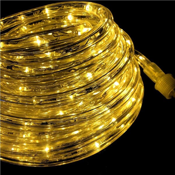 12V Rope Light Warm White 10m