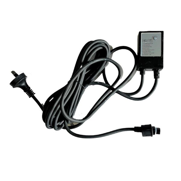 Rope Light 8 Function Controller Power Cord 5m