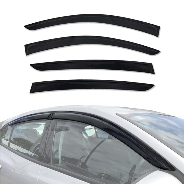 Luxury Weather Shields for Ford Focus SA Series Hatch 2018-2022