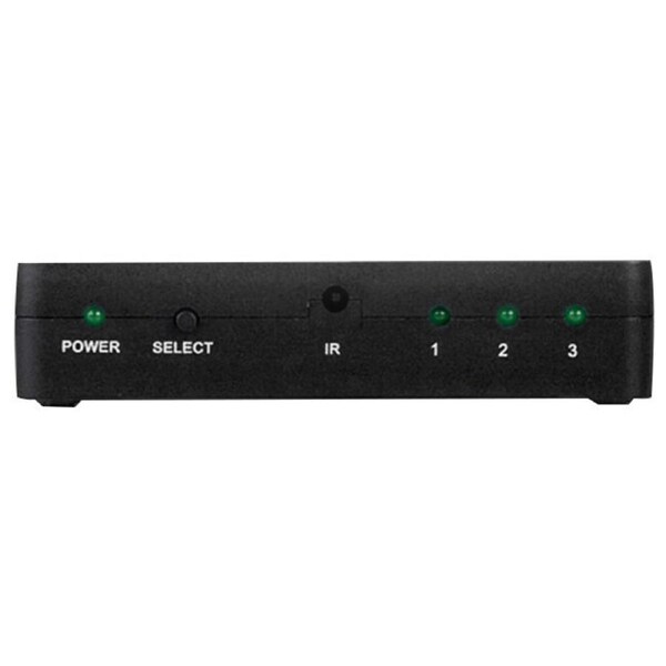 ATEN 1080p Dolby DTS HDTV HDCP DDC 3 Port HDMI Audio Video Switcher w/ Remote