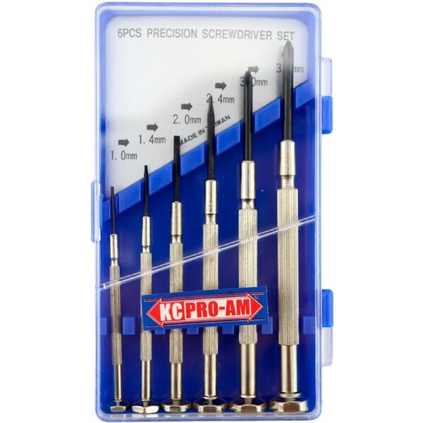 ProAm by KC Tools 6 Piece Precision Screwdriver Set - 19009