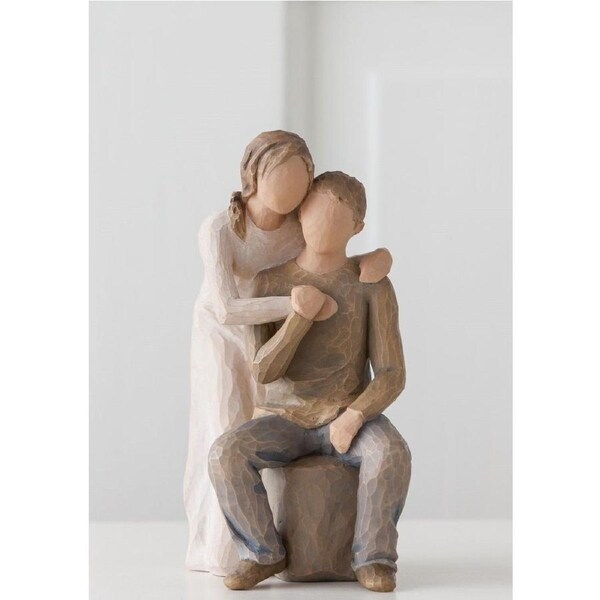 Willow Tree Figurine You and Me Husband & Wife Couple Together by Susan Lordi 26439