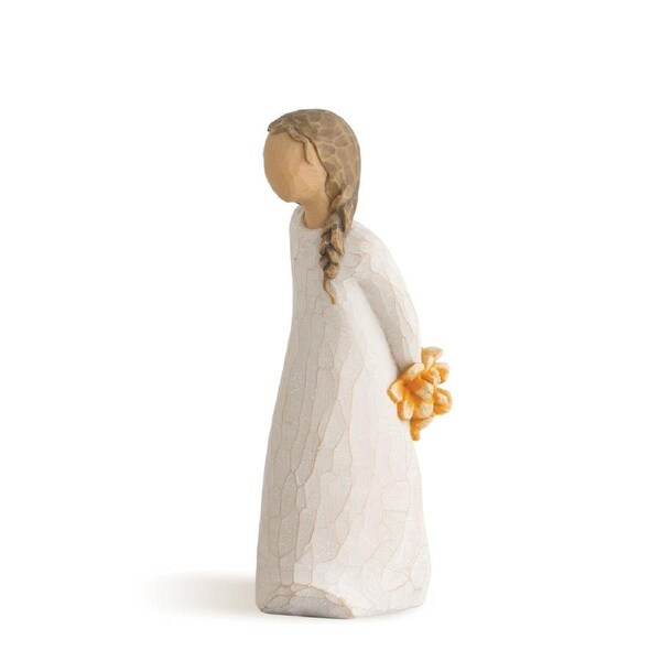 Willow Tree Figurine For You Girl with Flowers By Susan Lordi 27672