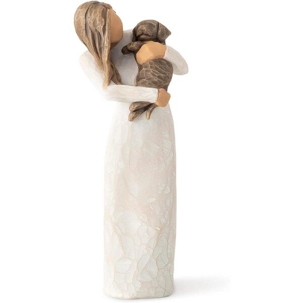 Willow Tree Adorable You (Dark Dog) A Joyful Friendship By Susan Lordi 28040