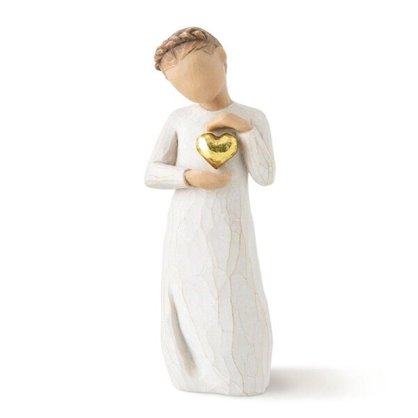 Willow Tree Figurine Keepsake Kept Forever In The Heart by Susan Lordi 26132