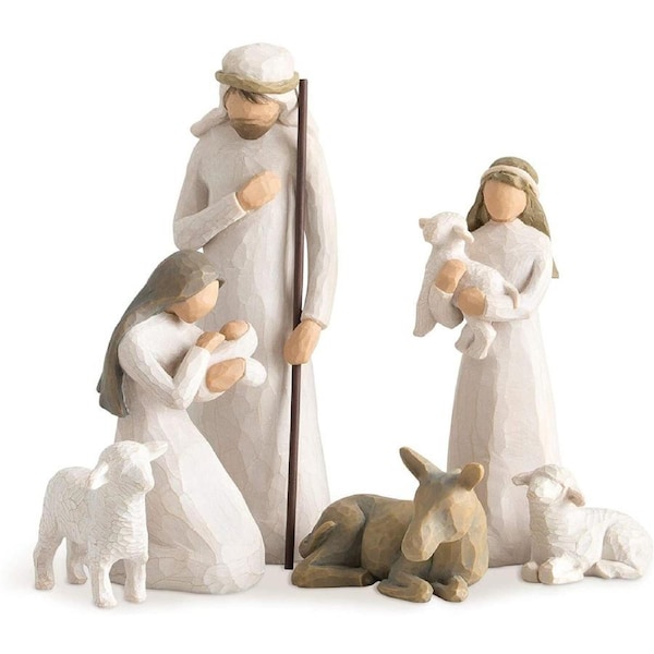 Willow Tree 6 Piece Nativity Christmas Mary Jesus by Susan Lordi 26005