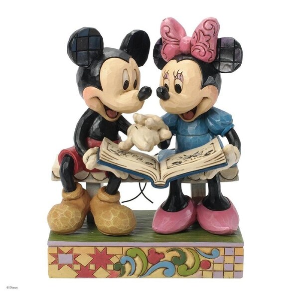Disney Traditions by Jim Shore - Mickey & Minnie Sharing Memories Figurine 16.5cm