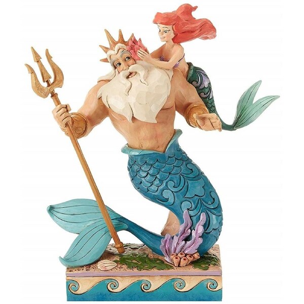 Disney Traditions by Jim Shore - Ariel & Triton - The Little Mermaid Figurine 24.5cm