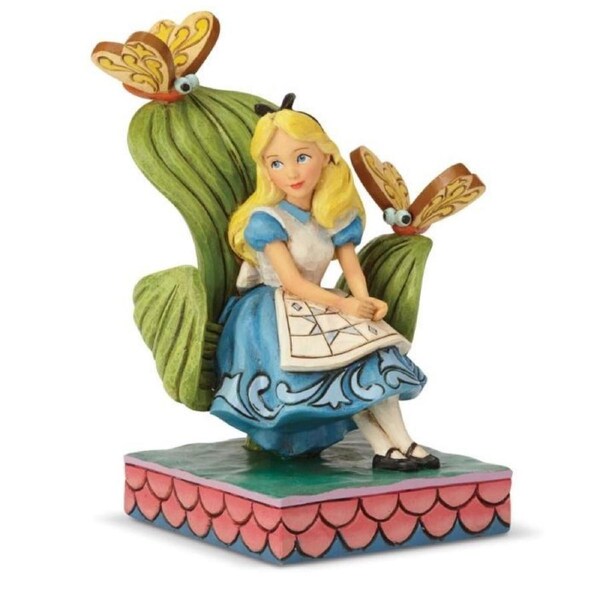 Disney Traditions by Jim Shore - Alice In Wonderland Curiouser Figurine 14cm