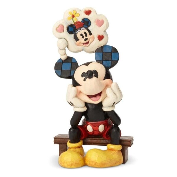 Disney Traditions by Jim Shore - Thinking of You Love Mickey Figurine 17.5cm