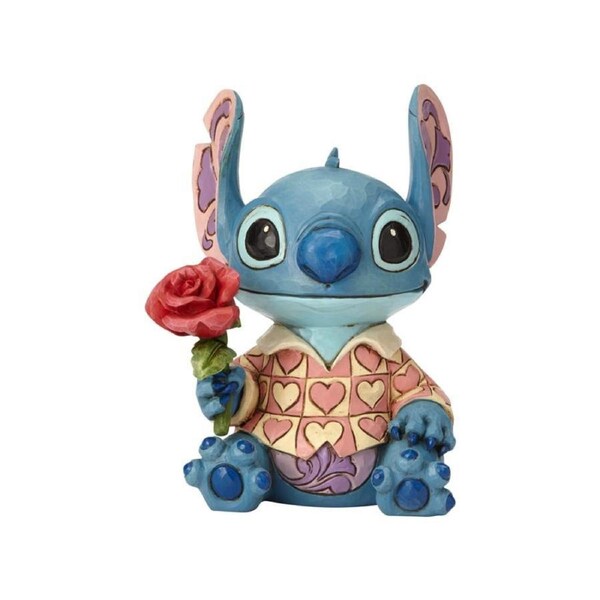 Disney Traditions by Jim Shore - Valentine Clueless Cassanova - Lilo & Stitch Figurine 15.5cm