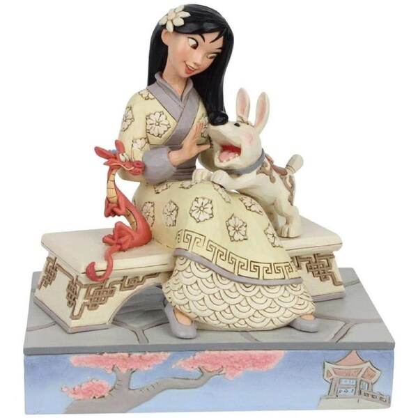 Disney Traditions by Jim Shore - White Woodland - Mulan Figurine 14cm