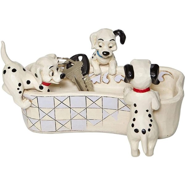 Disney Traditions by Jim Shore - Puppy Bowl Dish - 101 Dalmatians Figurine 9.5cm