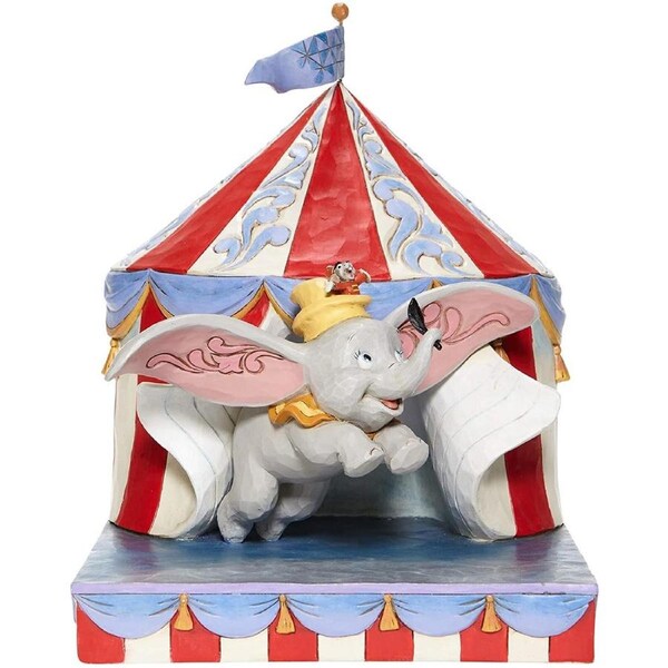 Disney Traditions by Jim Shore - Dumbo Flying Big Top Tent Figurine 24cm