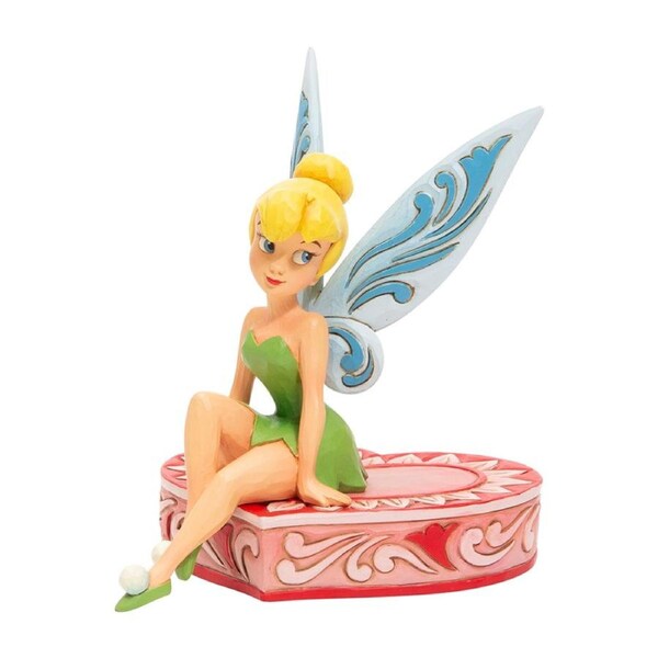 Disney Traditions by Jim Shore - Tinkerbell Heart Love Seat Figurine 13cm