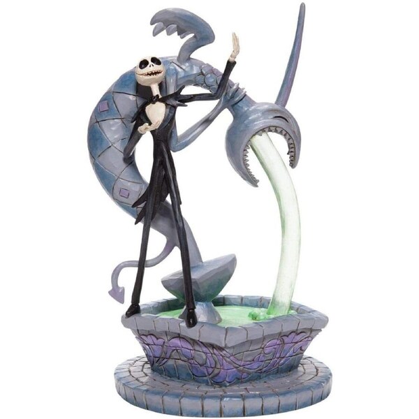 Disney Traditions by Jim Shore - Jack on Fountain - Nightmare Before Christmas Figurine 24cm