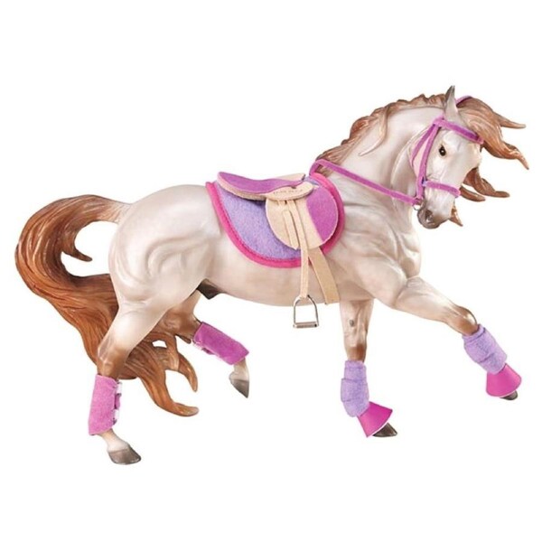 Breyer Horse English Riding Set Hot Colours Traditional 1:9 Scale 2050