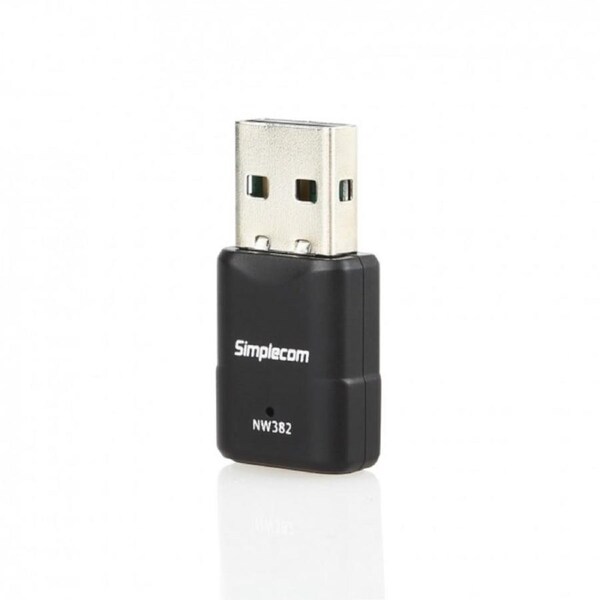 SIMPLECOM NW382 Mini Wireless N USB WiFi Adapter 802.11n 300Mbps