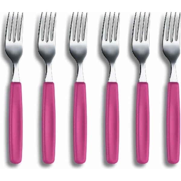 Victorinox Pink Table Fork Set 6