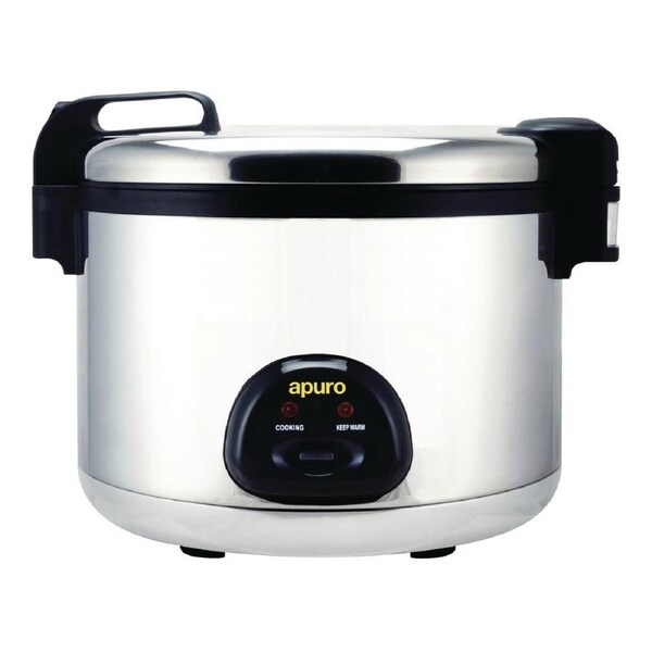 Apuro Jumbo Rice Cooker - 20l (20l cooked 9Ltr dry)- Commercial