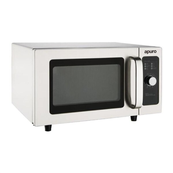 Apuro Commercial Microwave - Manual Light Duty - 25Ltr- Commercial
