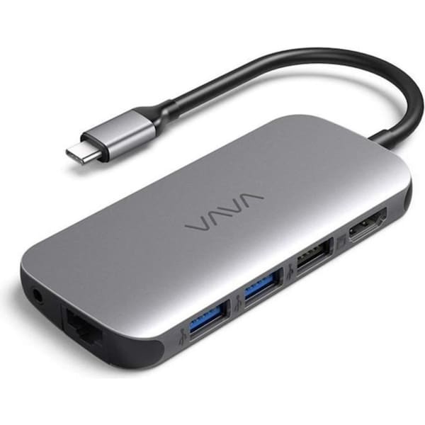 VAVA 9-in-1 Adapter Hub 4K USB-C to HDMI Ethernet Port VA-UC016