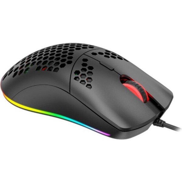 Havit MS1023 RGB Backlit 6400 DPI Honeycomb Shell Gaming Mouse