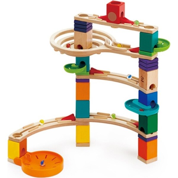 Hape Quadrilla Cliffhanger Learning/Building Toys/Blocks/Marbles For Kids 4y+