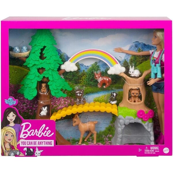 Barbie Wilderness Explorer Doll and Playset