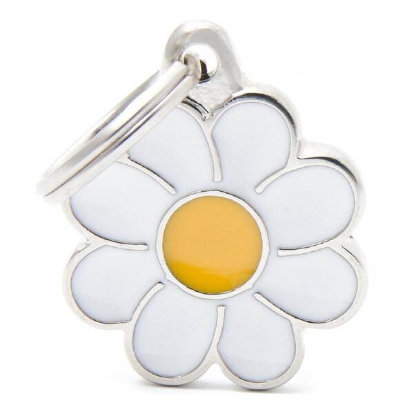 My Family Charm Daisy Pet ID Tag Collar Accessory