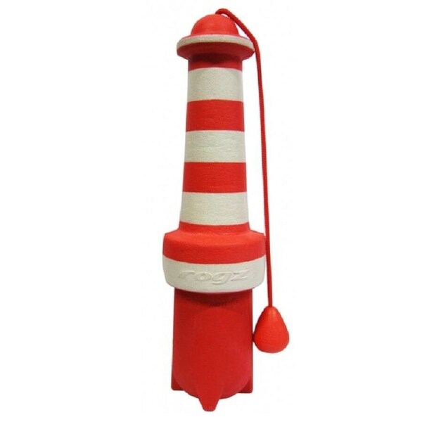 Rogz Lighthouse Interactive Play Dog Fetch Toy 24cm