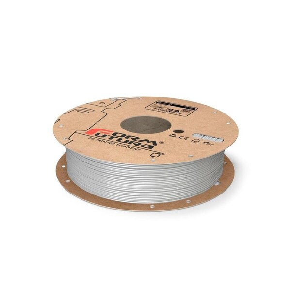 PLA Filament Silk Gloss PLA 1.75mm 750 gram Brilliant Silver 3D Printer Filament