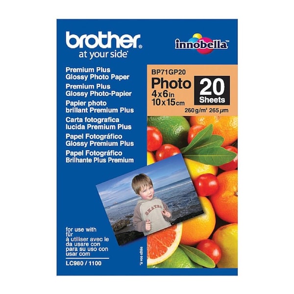 BROTHER BP71GP20 Glossy Paper