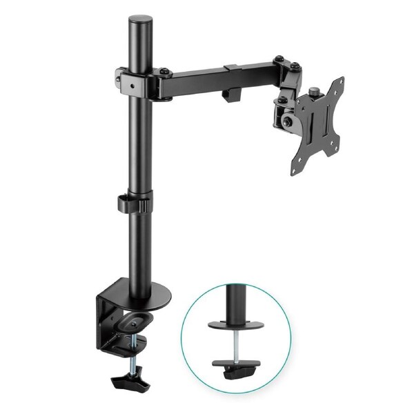 MBEAT activiva ErgoLife Single Monitor Screen Double Joint Monitor Arm