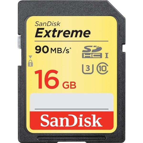SanDisk Extreme 16GB SD Card