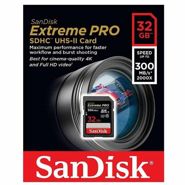 SanDisk Extreme Pro 32GB SD Card