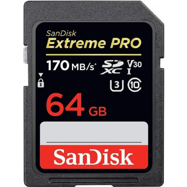 SanDisk Extreme Pro 64GB SD Card