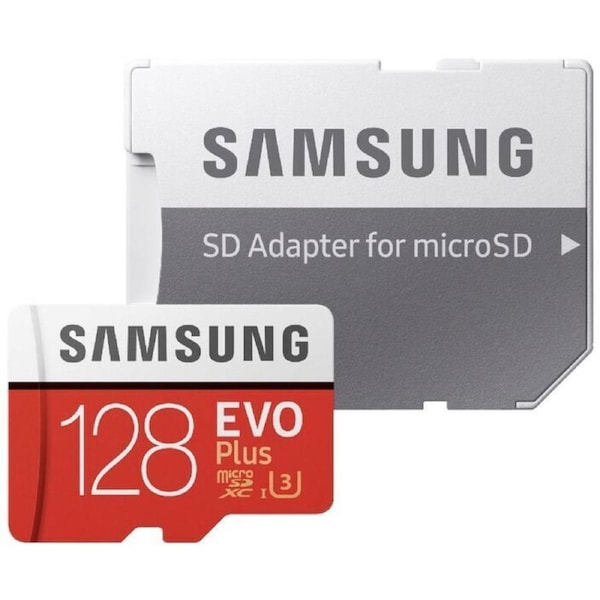 Samsung Evo Plus 128GB Micro SD Card SDXC UHS-I U3 4K Mobile Phone TF Memory Card MB-MC128HA