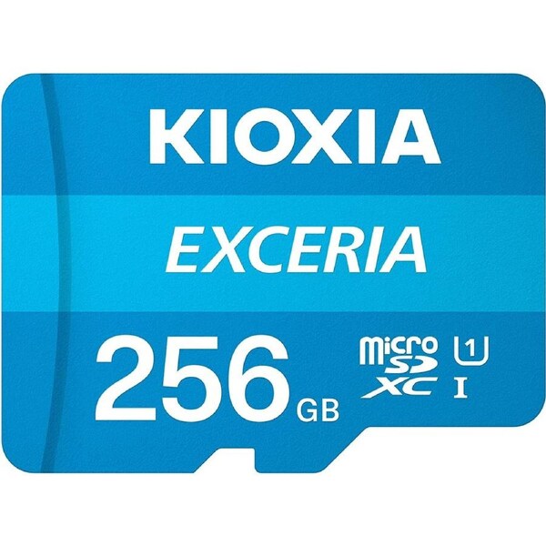 Micro SD KIOXIA EXCERIA 256GB Class 10 U1 Mobile Smart Phone Tablet Memory cards