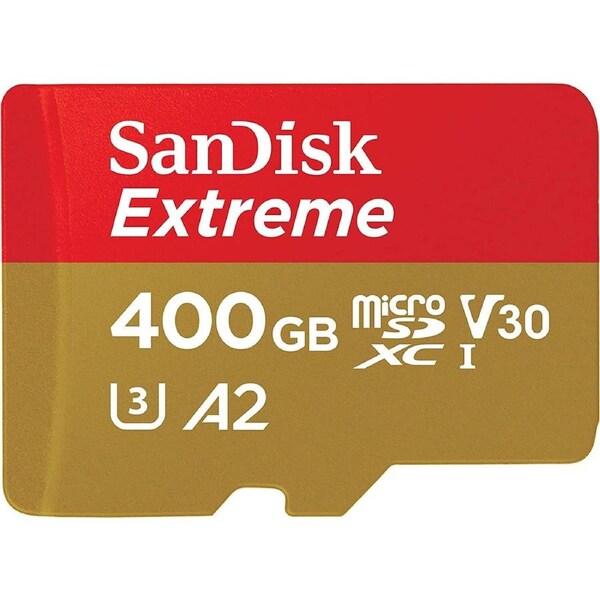 SanDisk Extreme 400GB Micro SD Card