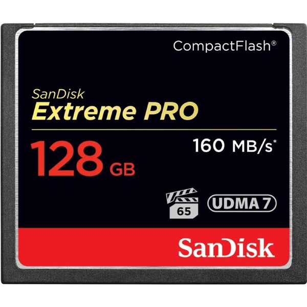 SanDisk Extreme Pro 128GB CF Card 160MB/s