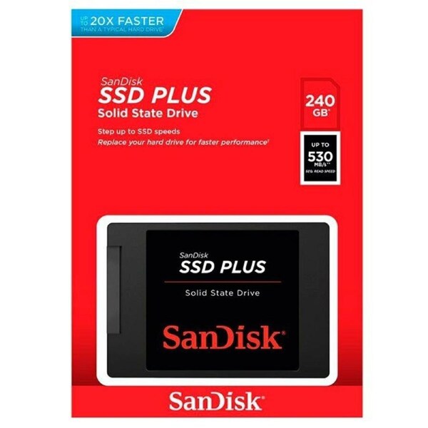 SanDisk SSD 240GB SSD Plus Internal Solid State Drive