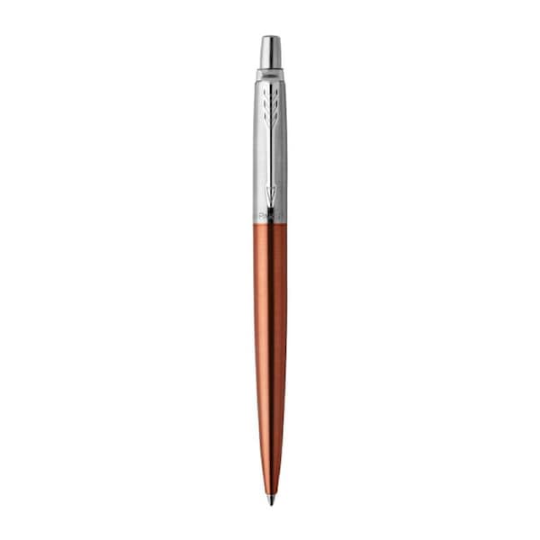 PARKER Jotter Ballpoint Pen - Chelsea Orange with Chrome Trim