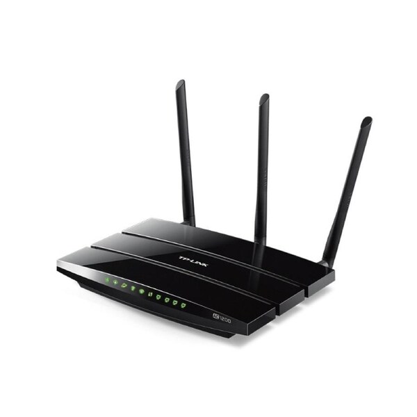 TP-LINK Archer VR400 AC1200 Wireless VDSL/ADSL Modem Router 1.2Gbps 867Mbps @ 5GHz 300Mbps @ 2.4GHz 3xLAN 1xWAN 1xUSB 1xRJ11 3xAntenna